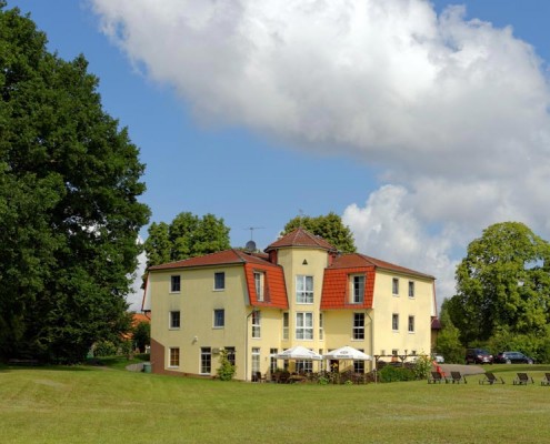 Das Landhotel *Am Peetscher See* in Mirow